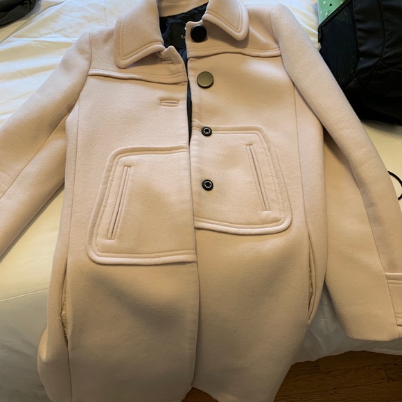 Tara Jarmon Light Pink Coat NWOT - Picture 4 of 5